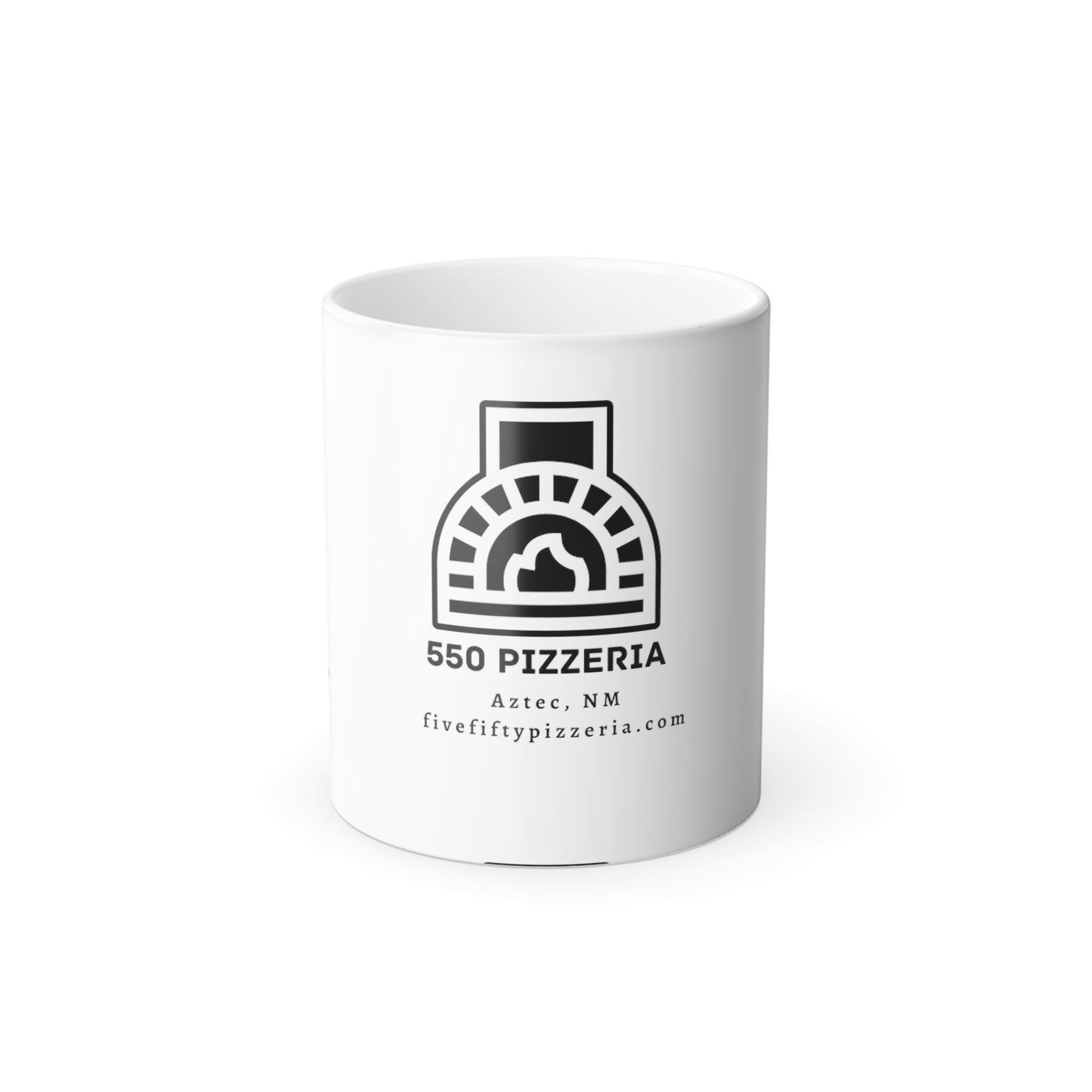 550 Pizzeria Color Morphing Mug, 11oz