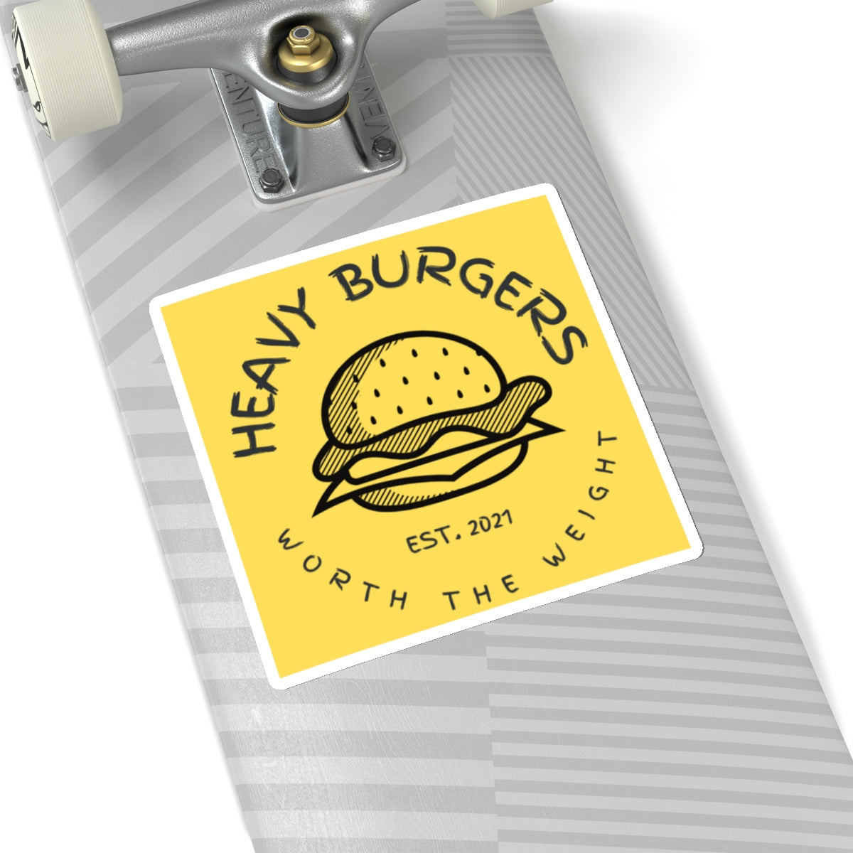 Heavy Burgers Kiss-Cut Sticker