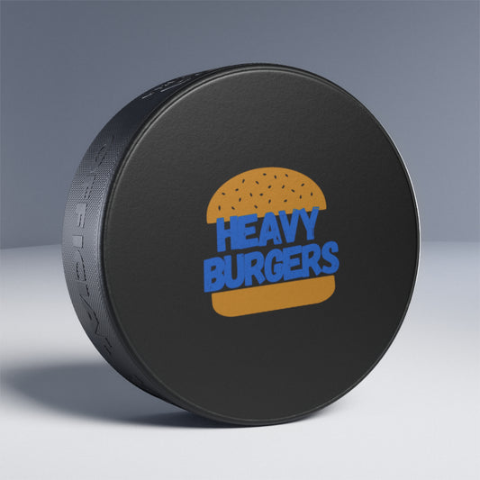Heavy Burgers Hockey Puck