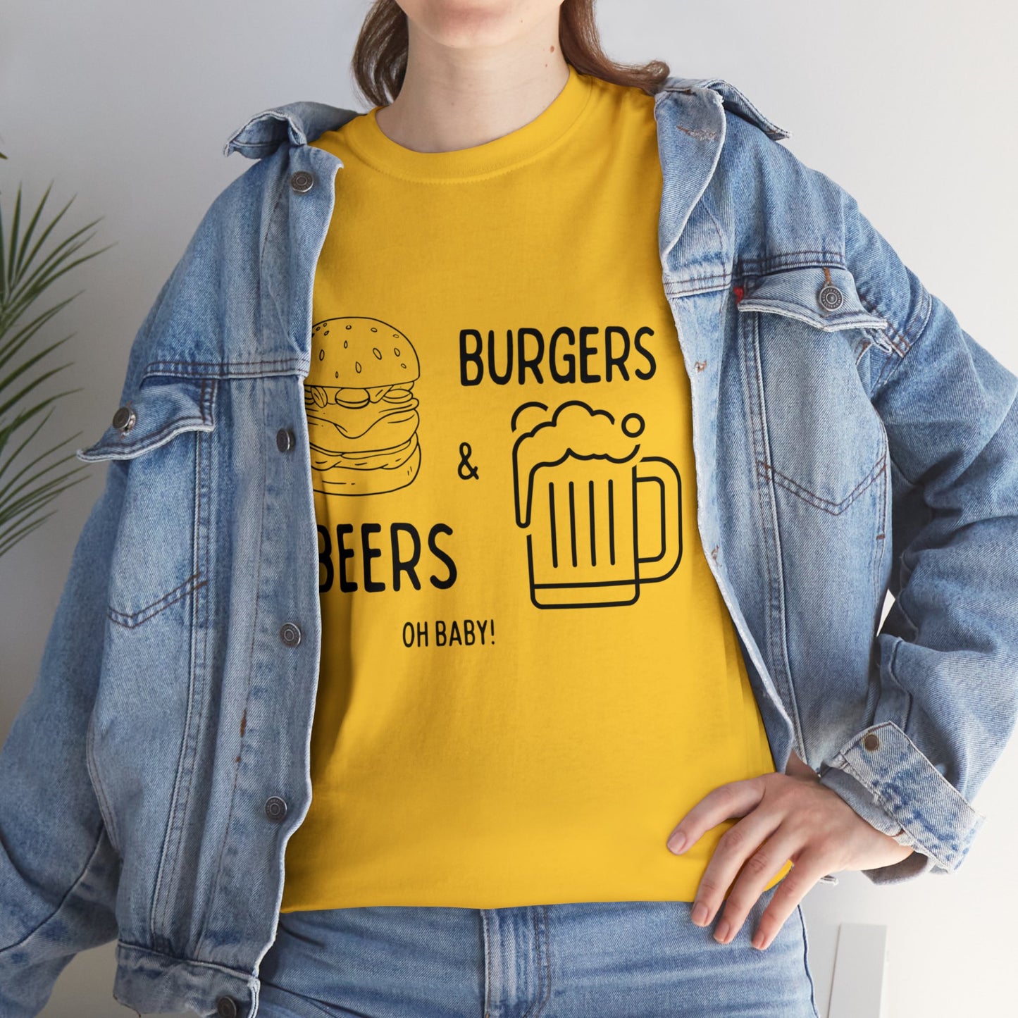 Burgers and Beers Oh Baby! T Shirt